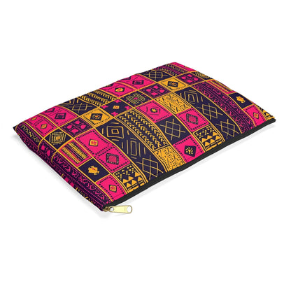 Ghanaian Kente Cloth Print Pouch