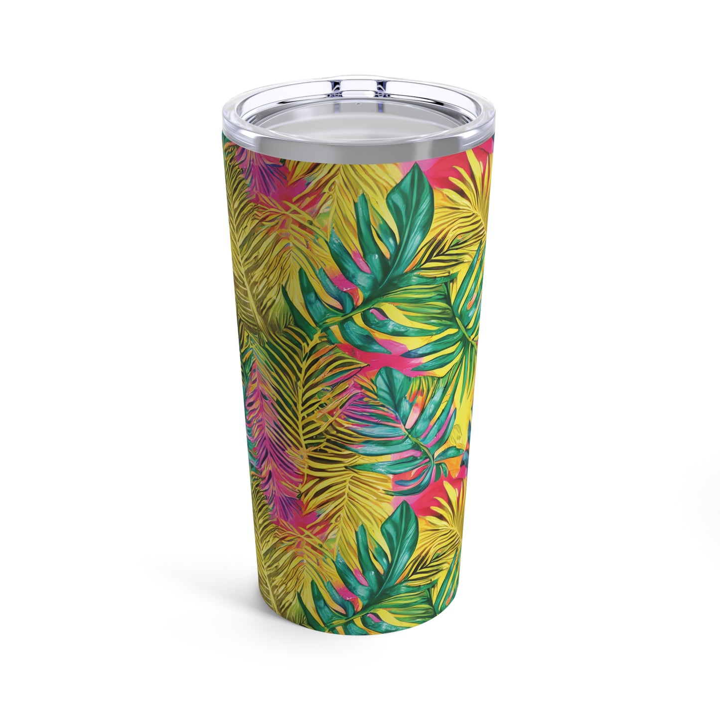 Hawaiian Tropical Leaves Tumbler