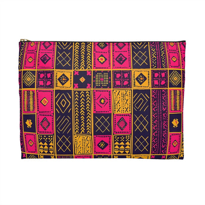 Ghanaian Kente Cloth Print Pouch