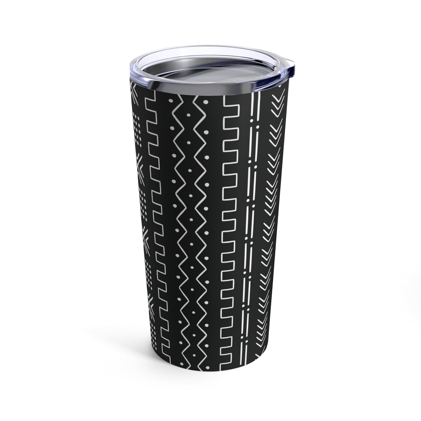 African Mud Cloth Tumbler