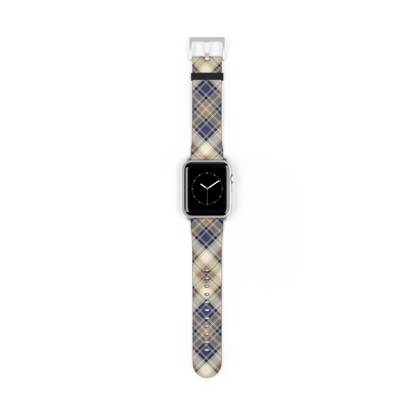 Blue Scottish Plaid Watch Band