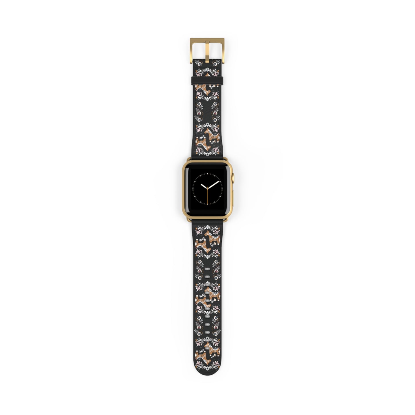 Swedish Dala Horse Apple Watch Band