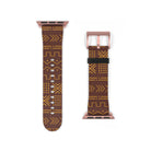 Ségou Clay Mud Cloth Apple Watch Band - The Global Wanderer