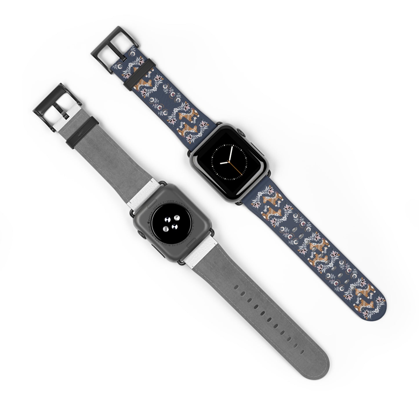 Swedish Dala Horse Apple Watch Band