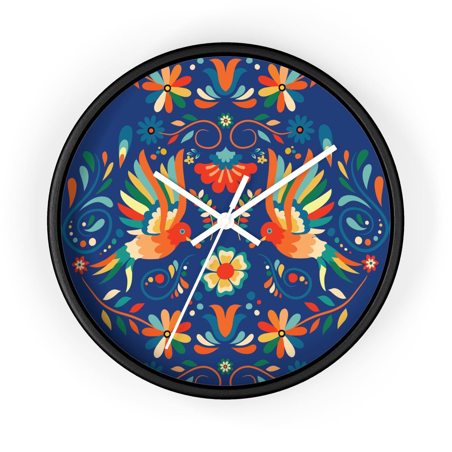 Mexican Otomi Wall Clock - The Global Wanderer