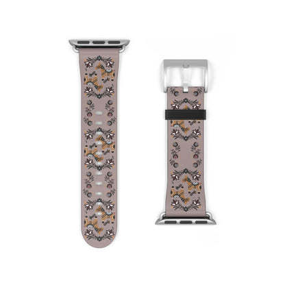 Swedish Dala Horse Watch Band