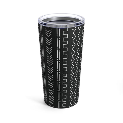 African Mud Cloth Tumbler