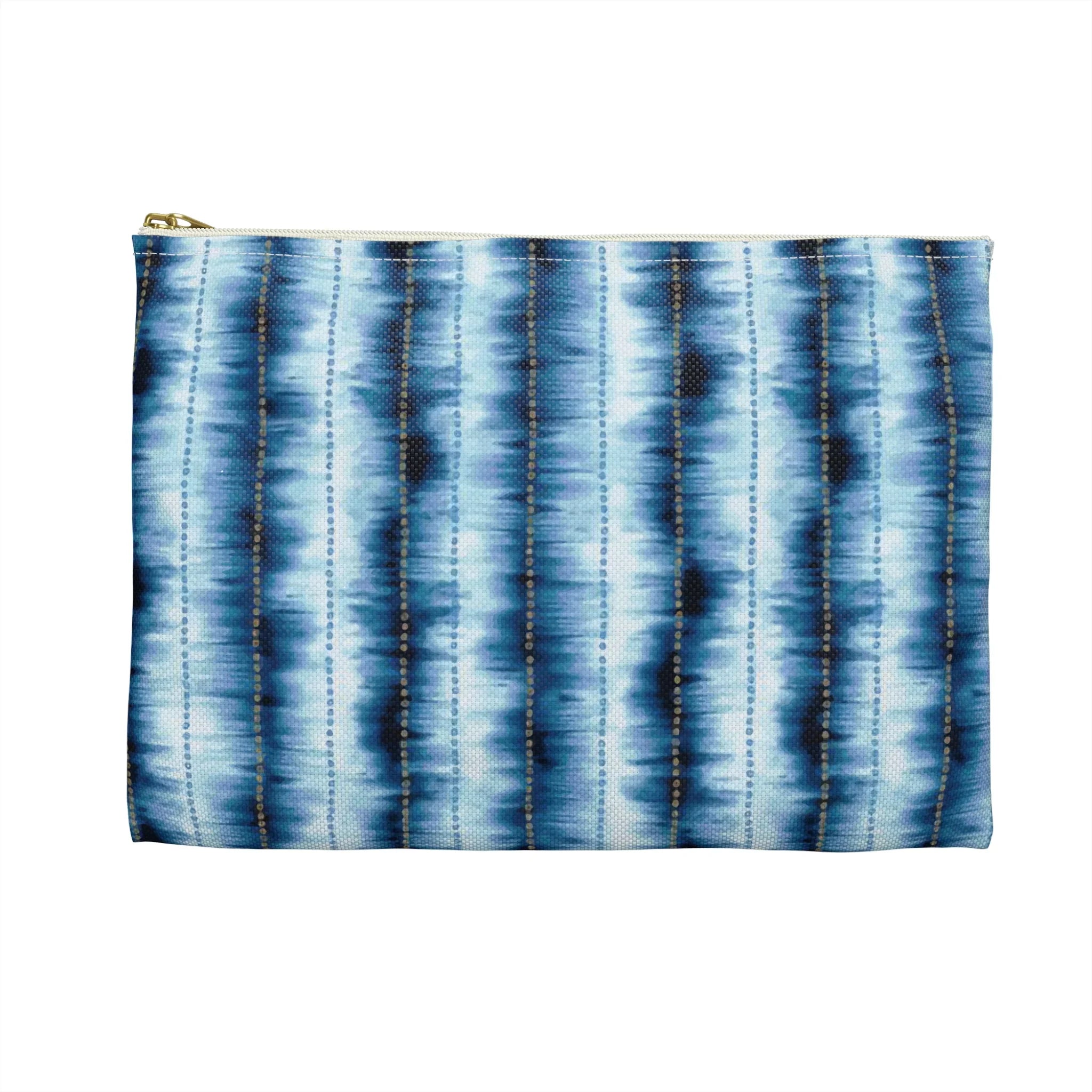 Hakone Mist Shibori Flat Pouch - The Global Wanderer