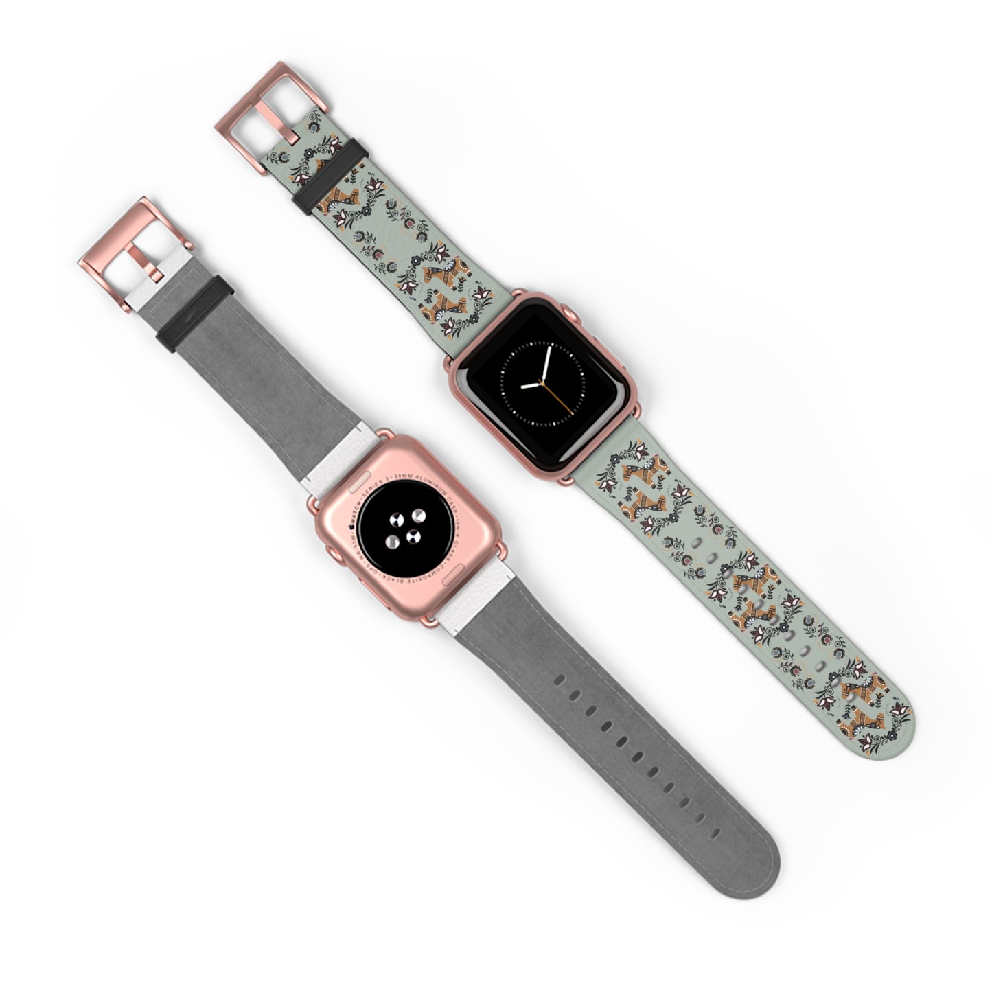 Swedish Dala Horse Apple Watch Band