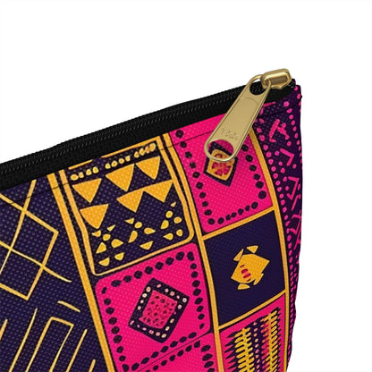 Ghanaian Kente Cloth Print Pouch