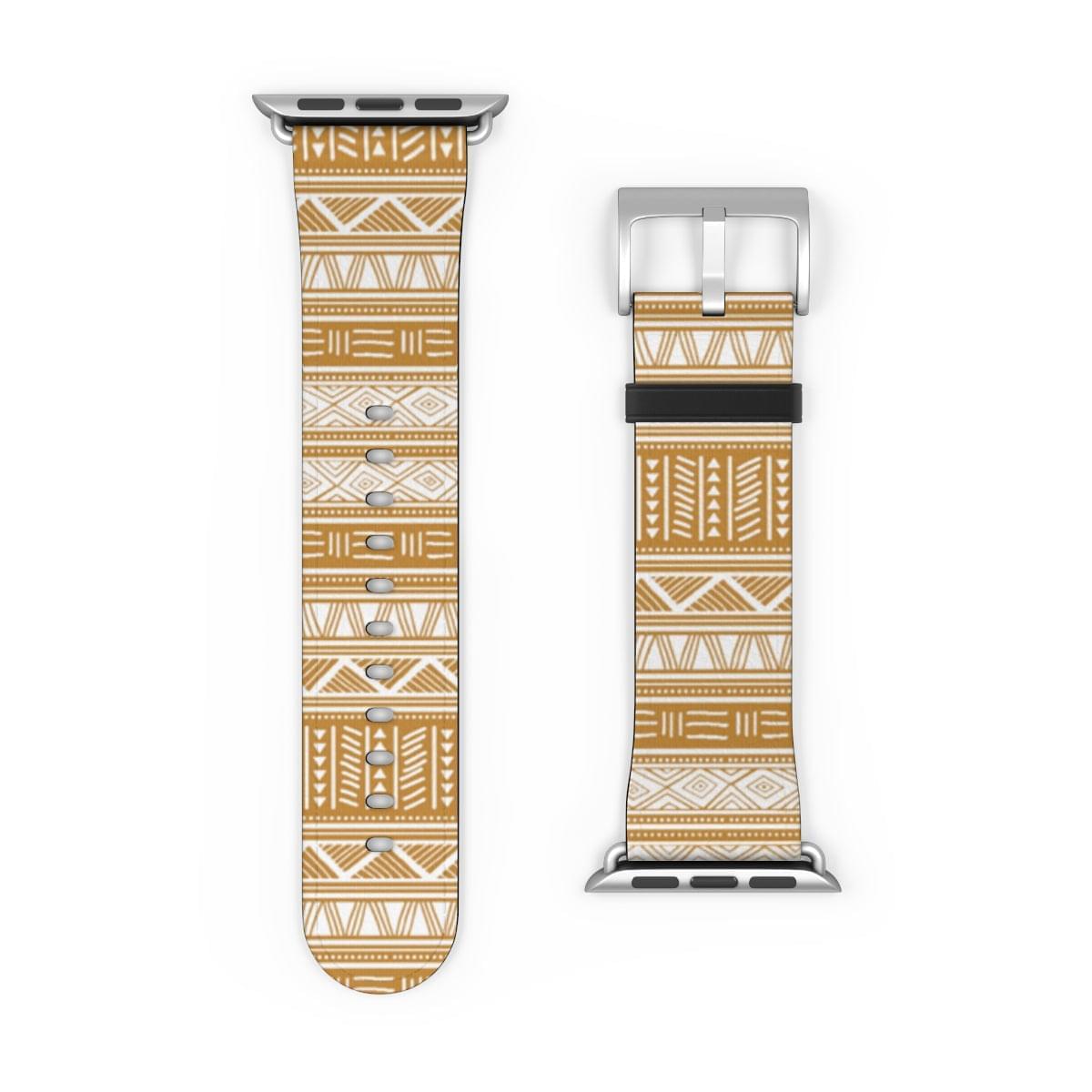 African Print  Watch Band - The Global Wanderer