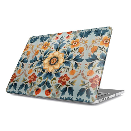 Norwegian Rosemaling MacBook Case - The Global Wanderer