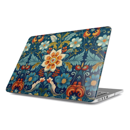 Norwegian Rosemaling MacBook Case - The Global Wanderer