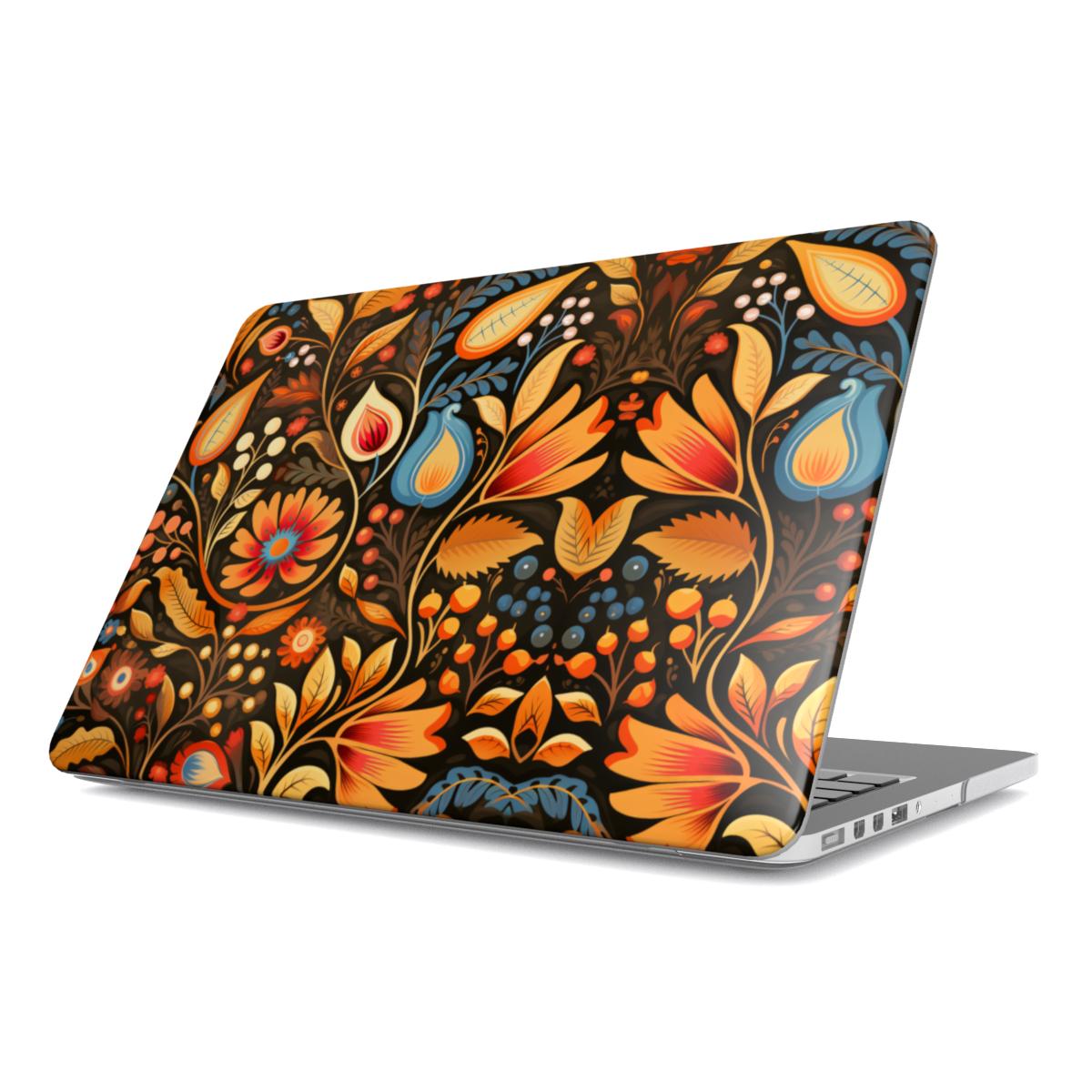 Bavarian Fall Folk Art MacBook Case - The Global Wanderer