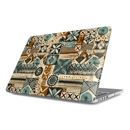 Pacific Islands Tapa Cloth MacBook Case - The Global Wanderer