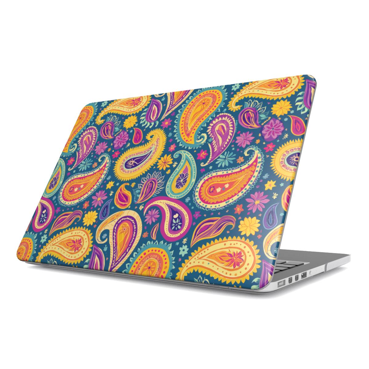 Indian Whimsical Paisley MacBook Case - The Global Wanderer