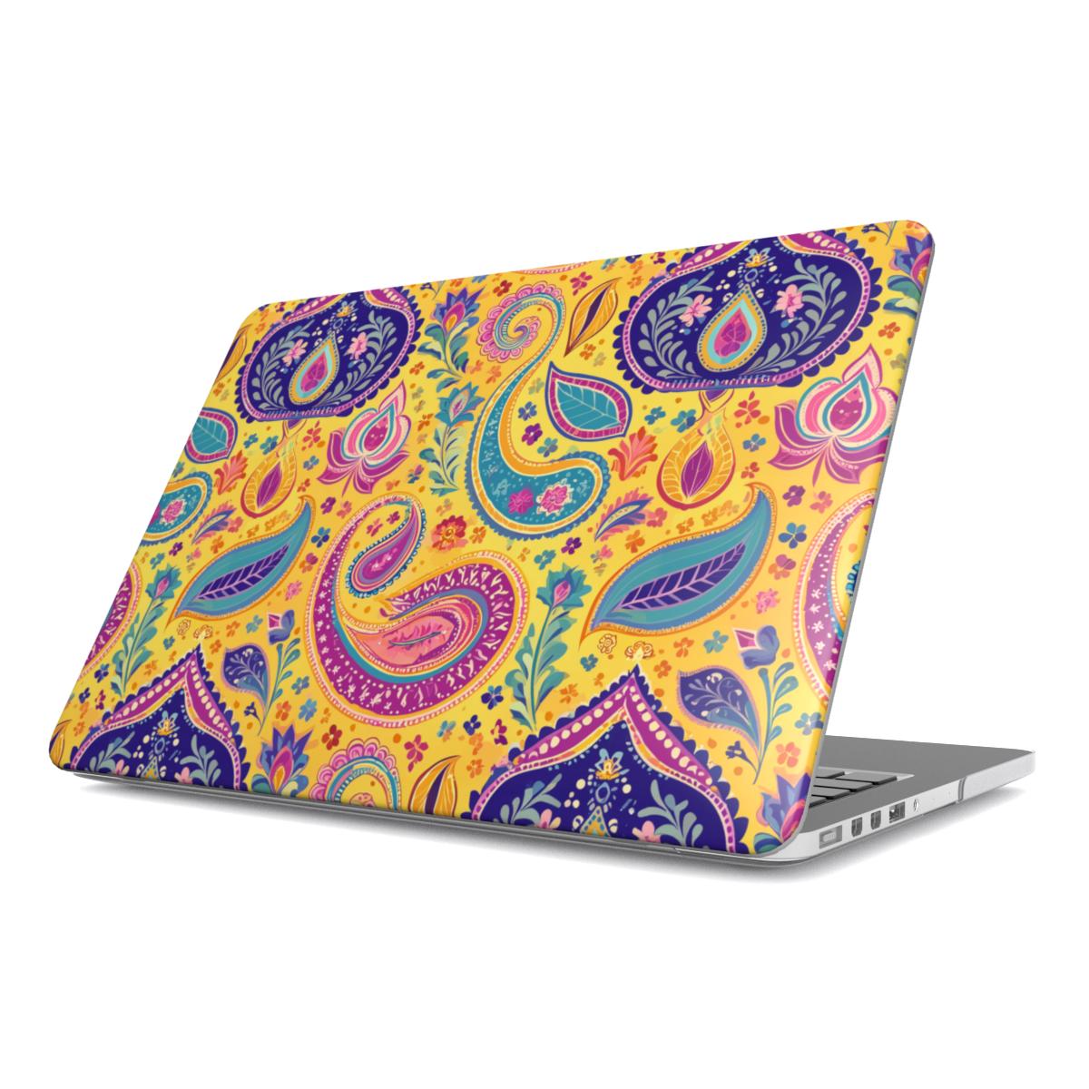 Indian Whimsical Paisley MacBook Case - The Global Wanderer