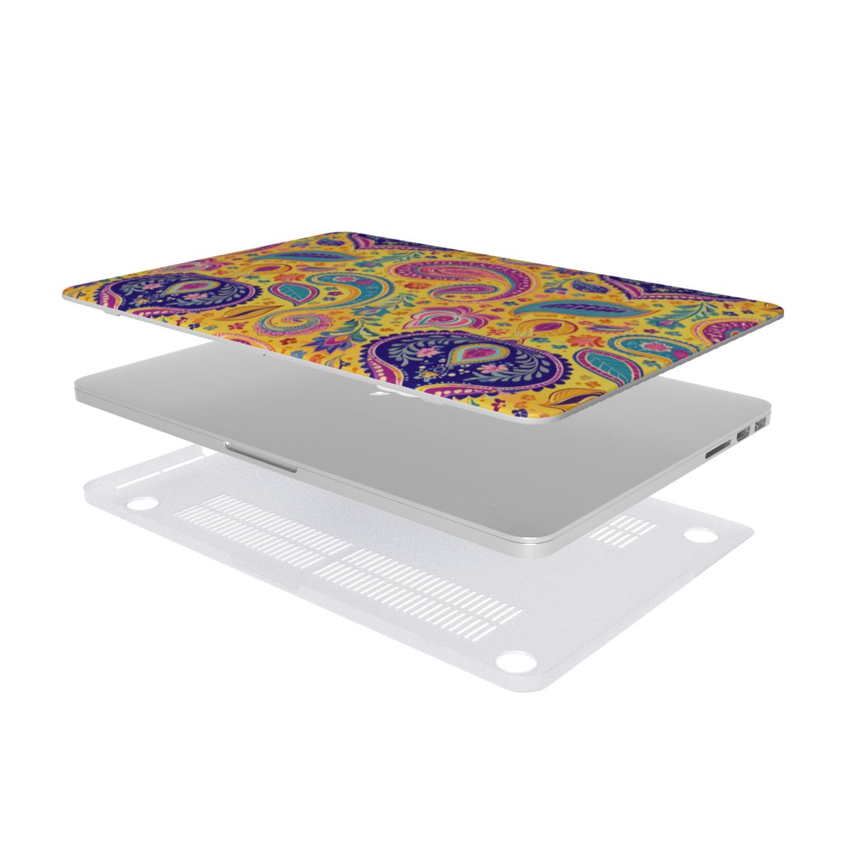 Indian Whimsical Paisley MacBook Case - The Global Wanderer