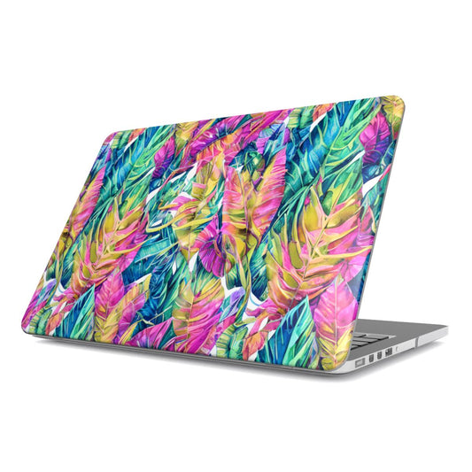 Hawaiian Tropical Leaves MacBook Case - The Global Wanderer