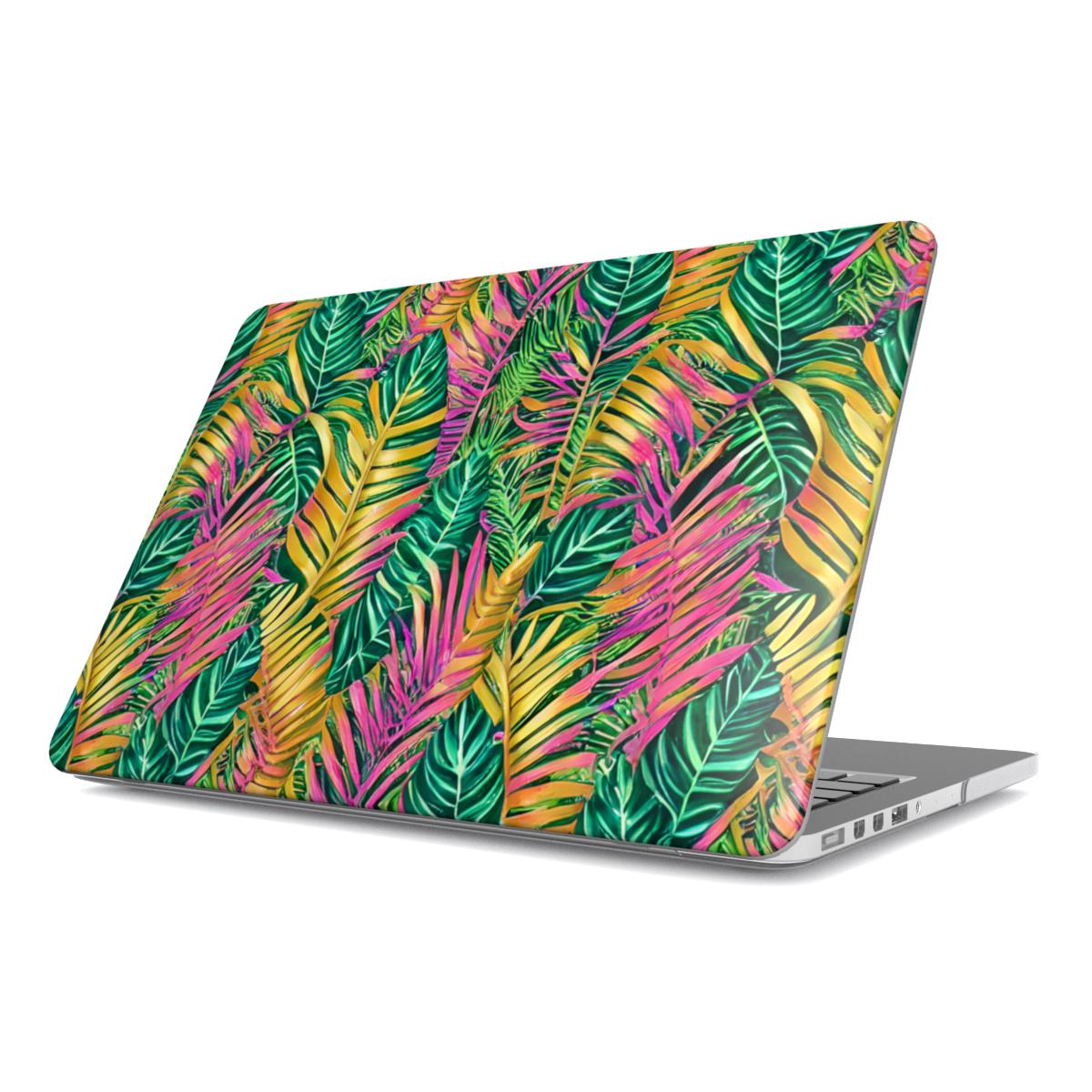 Hawaiian Tropical Leaves MacBook Case - The Global Wanderer