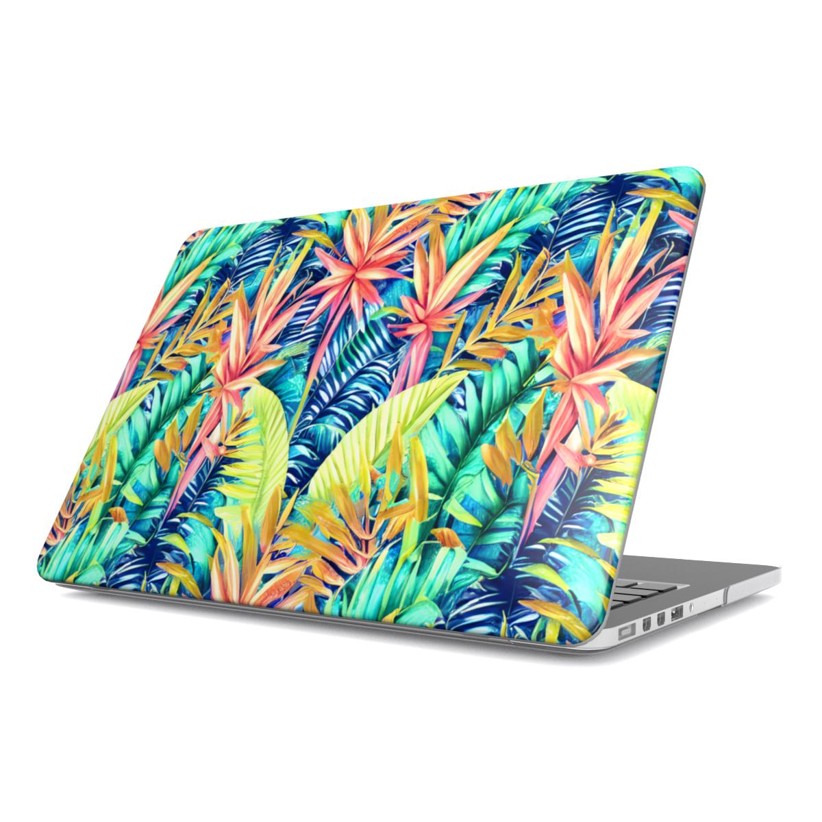 Hawaiian Tropical Leaves MacBook Case - The Global Wanderer