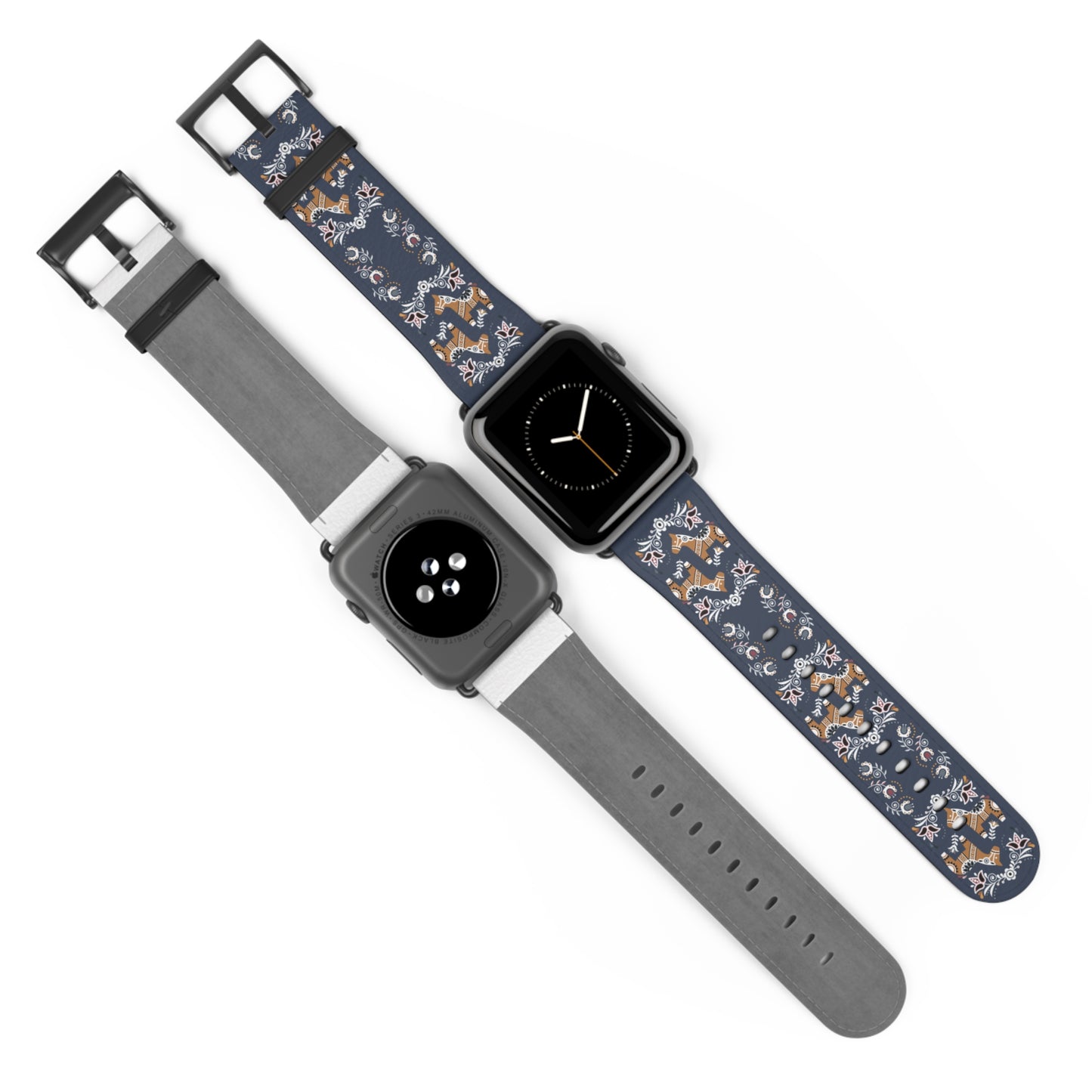 Swedish Dala Horse Apple Watch Band