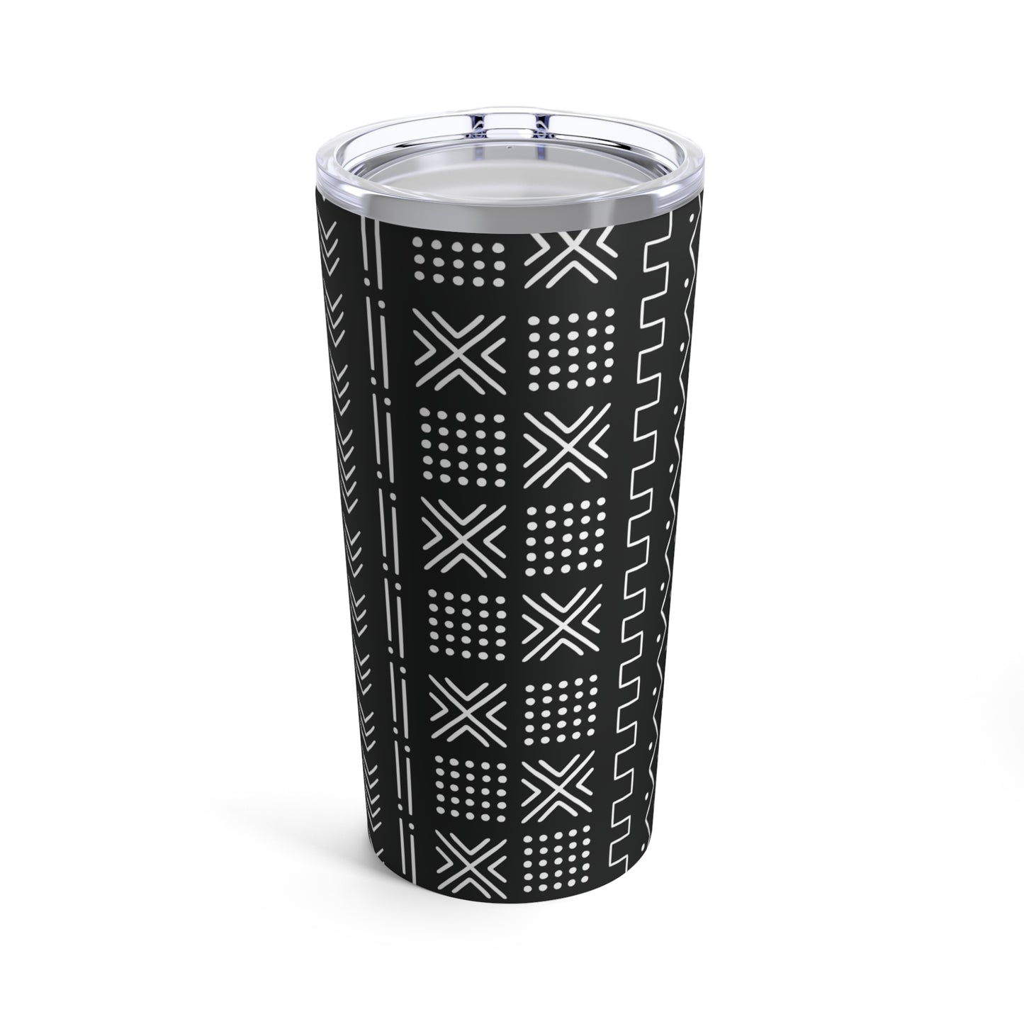 African Mud Cloth Tumbler