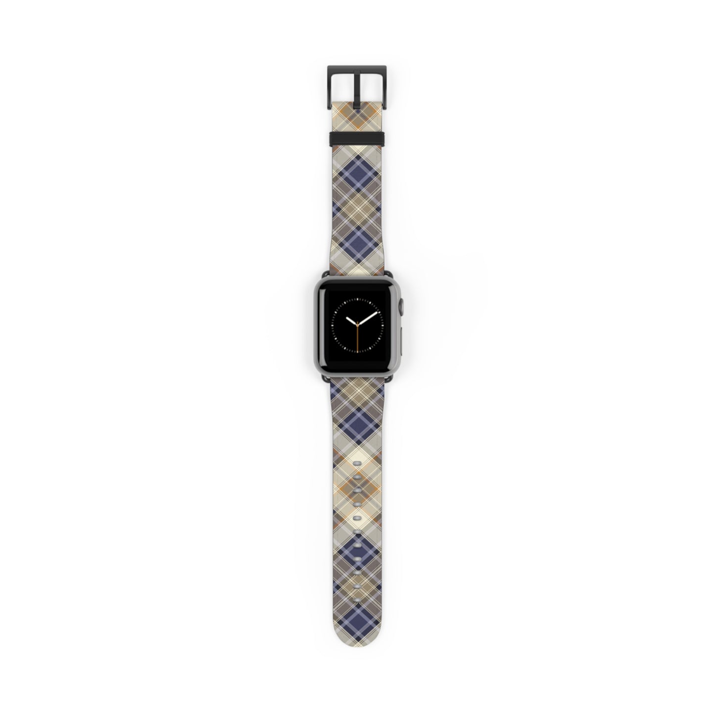 Blue Scottish Plaid Watch Band