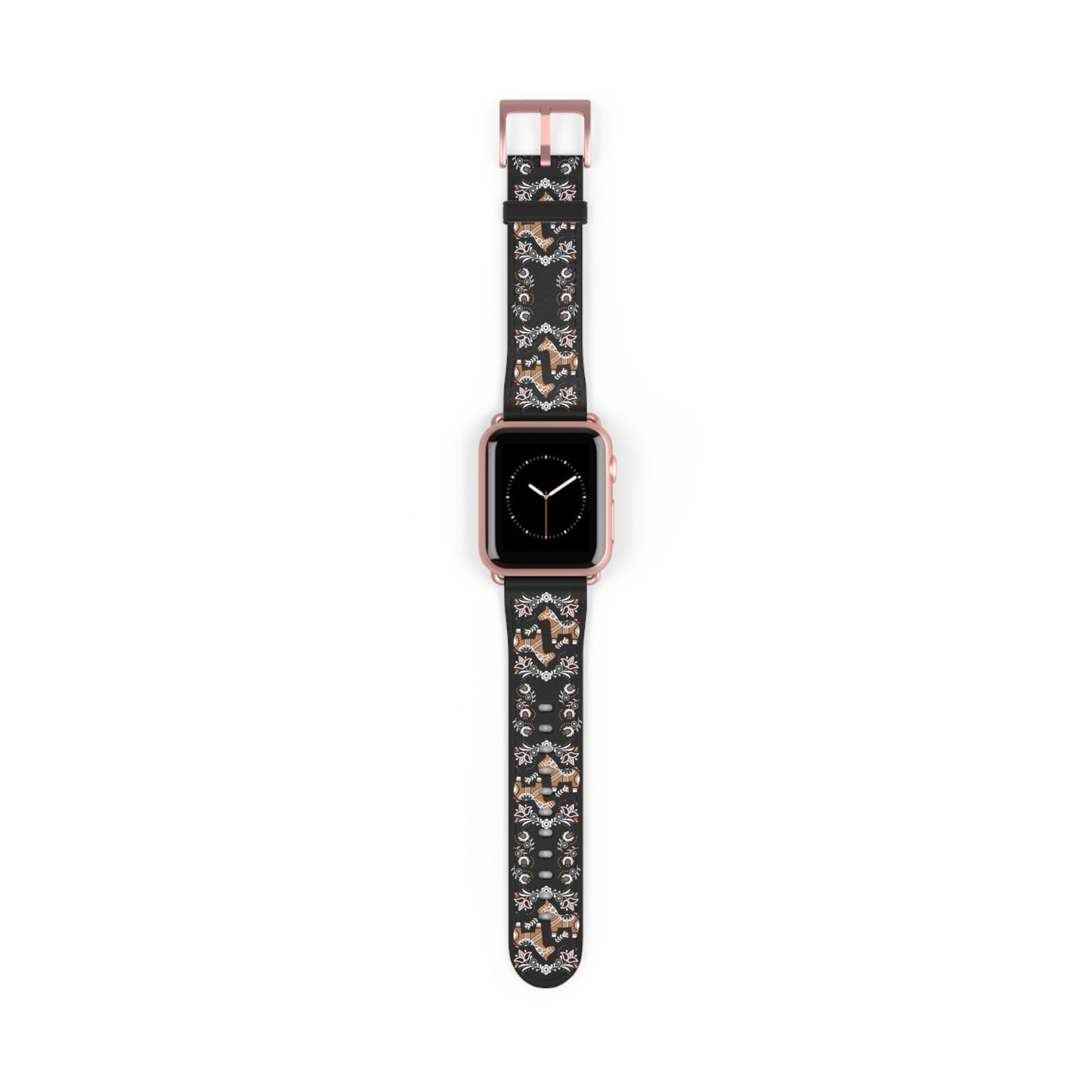 Swedish Dala Horse Apple Watch Band