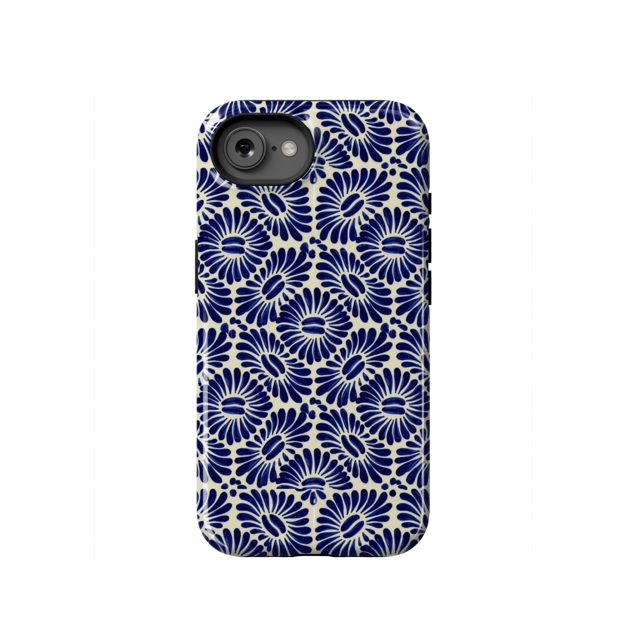 Tlaxcala Talavera Tile MagSafe iPhone Case - The Global Wanderer