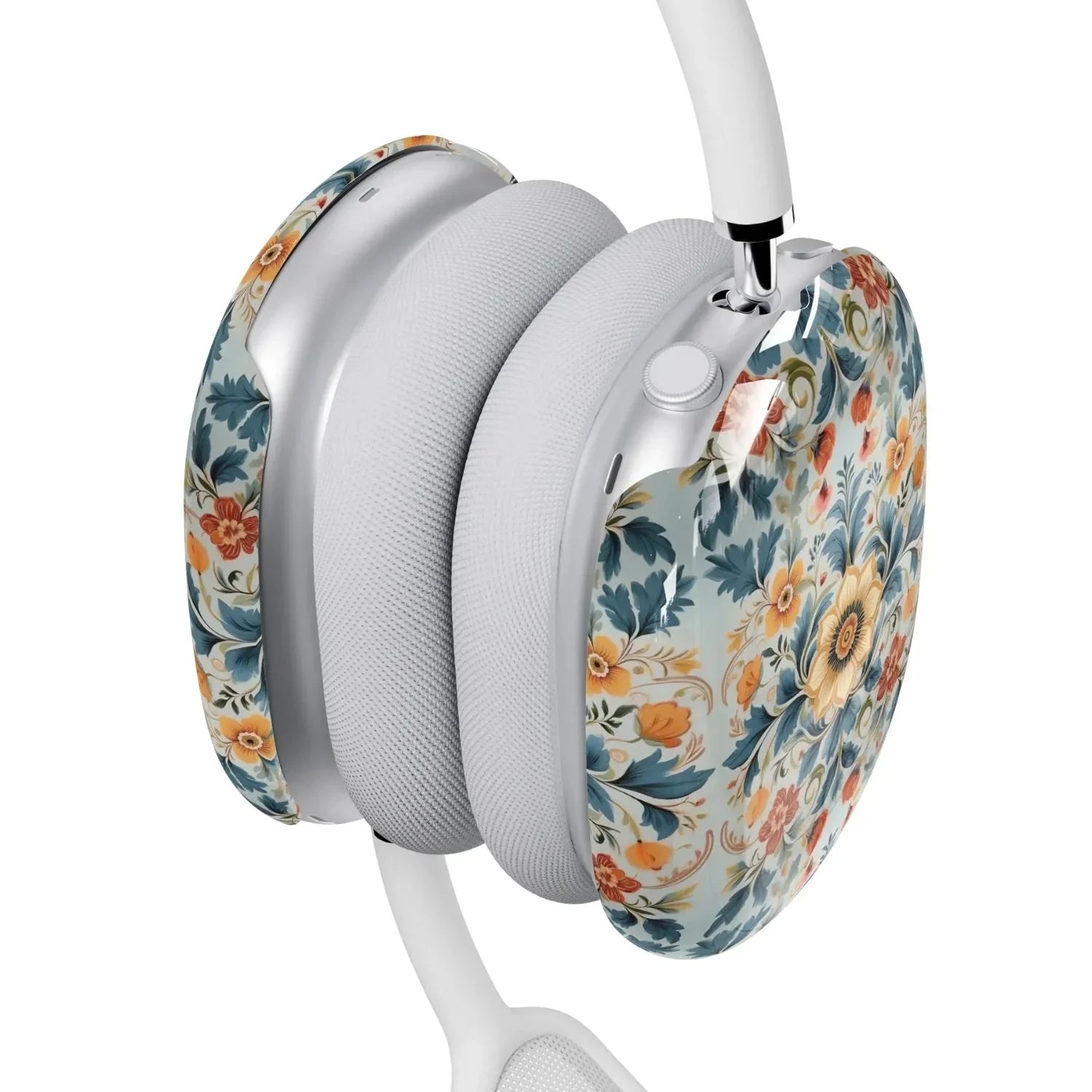 Norwegian Rosemaling AirPods Max Case - The Global Wanderer