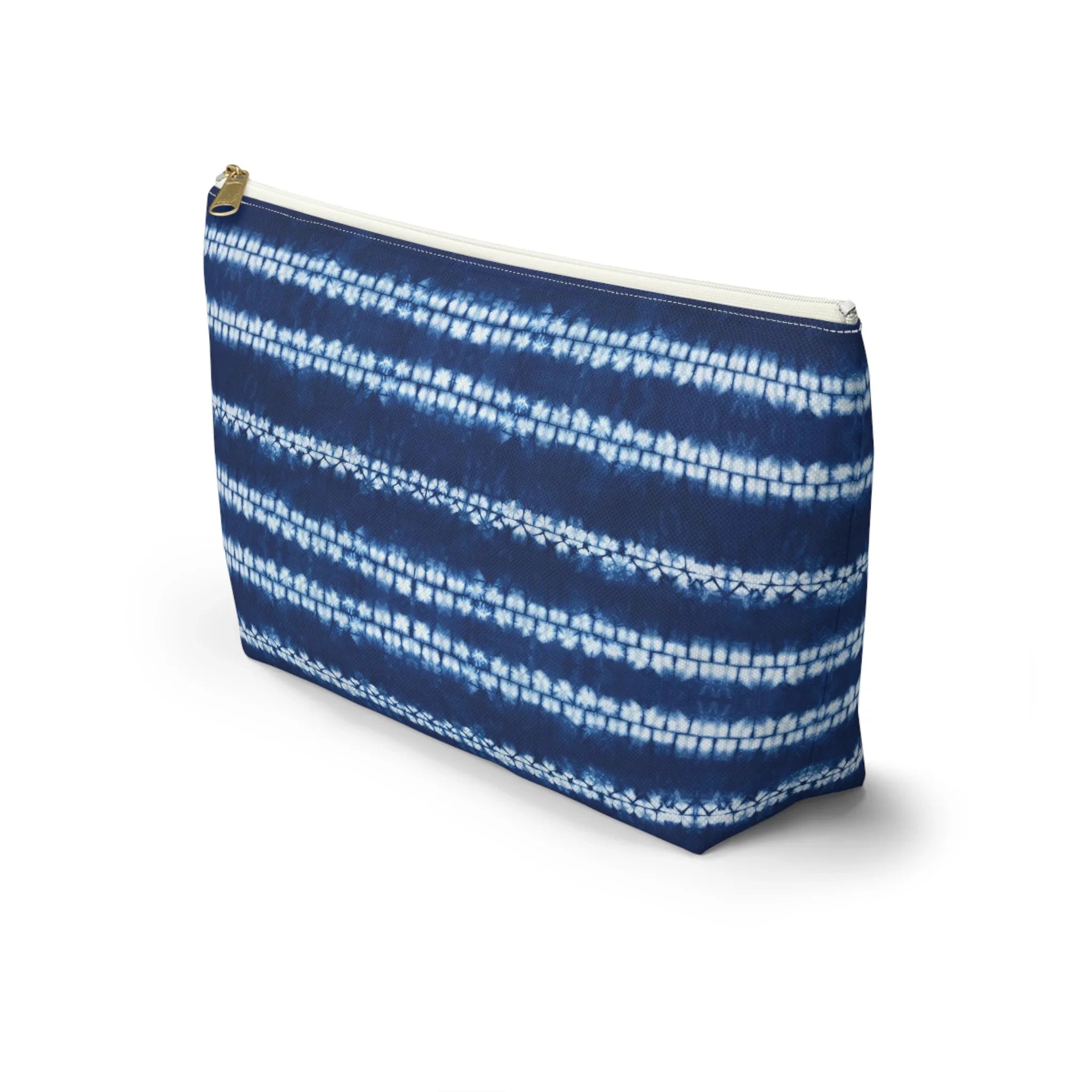 Osaka Wave Shibori Pouch - The Global Wanderer