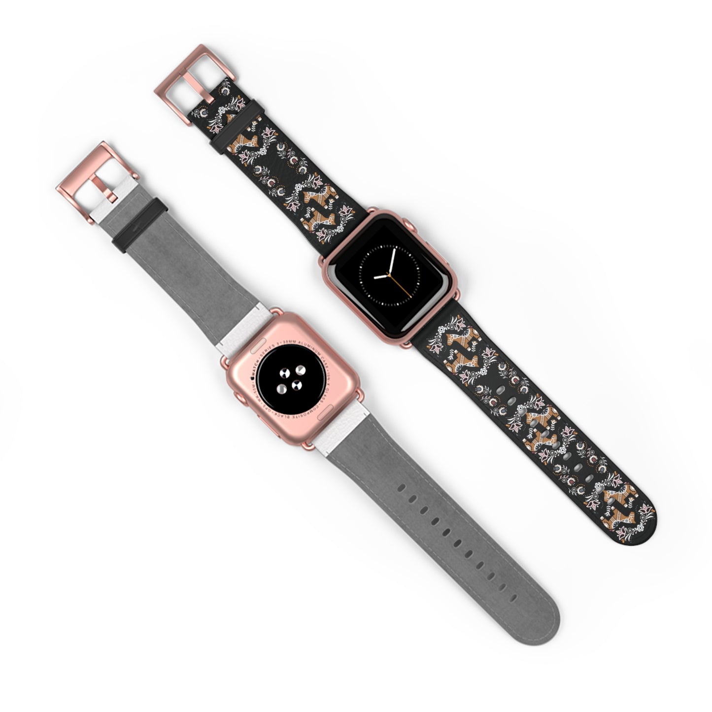 Swedish Dala Horse Apple Watch Band