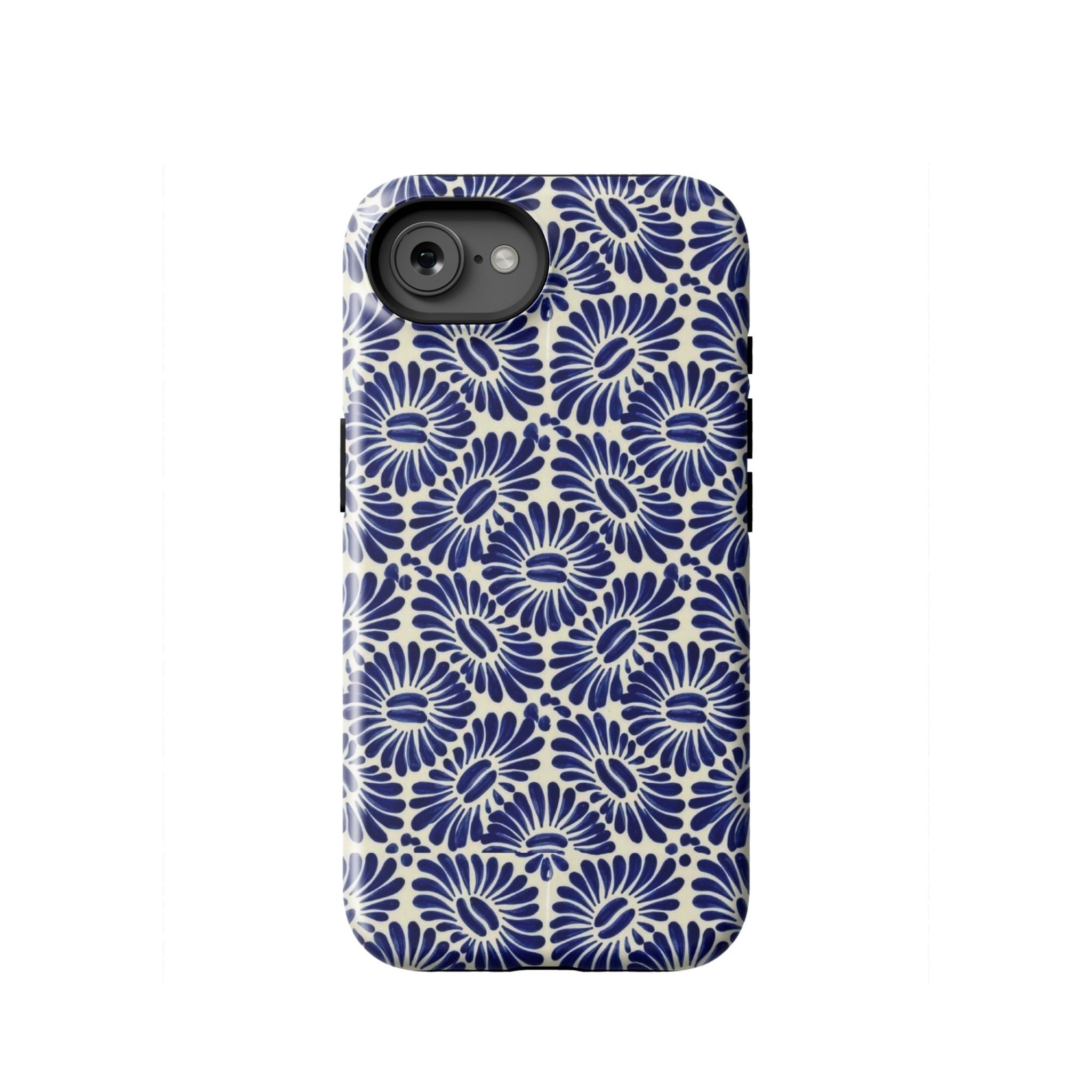 Tlaxcala Talavera Tile MagSafe iPhone Case - The Global Wanderer