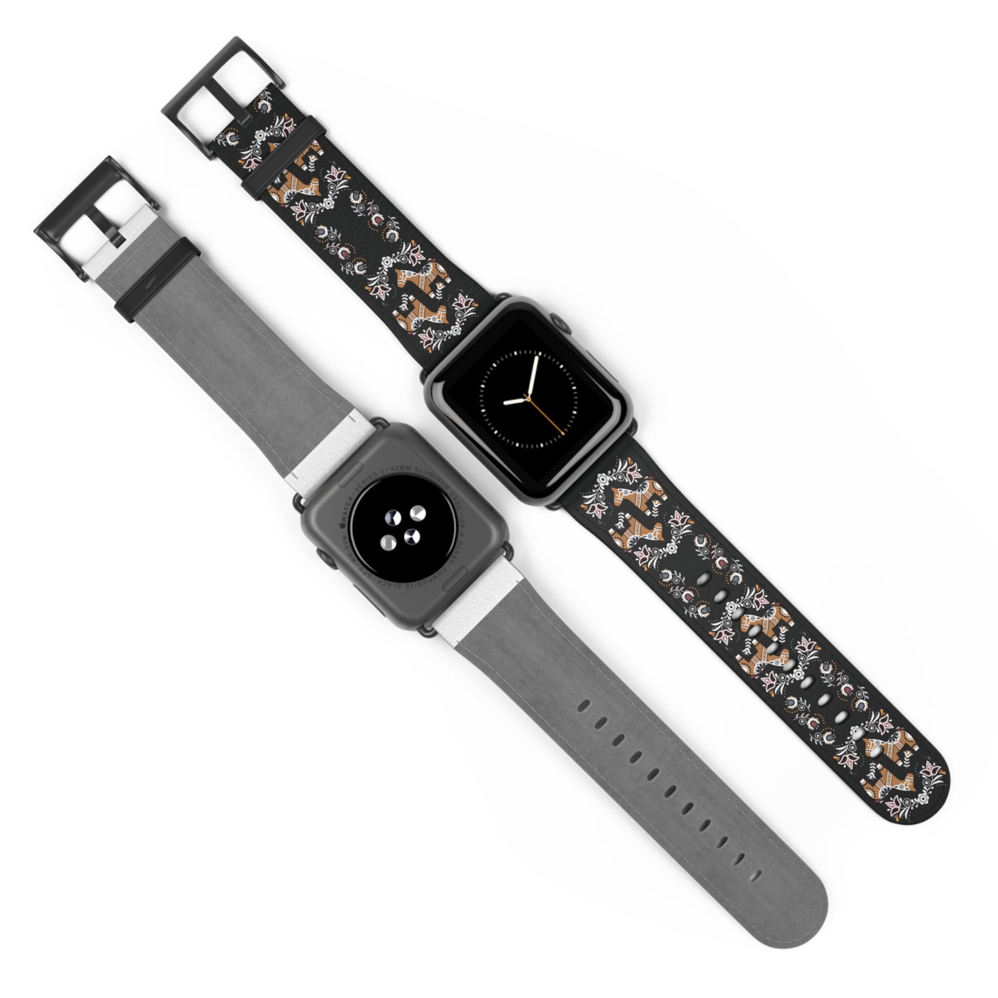 Swedish Dala Horse Apple Watch Band