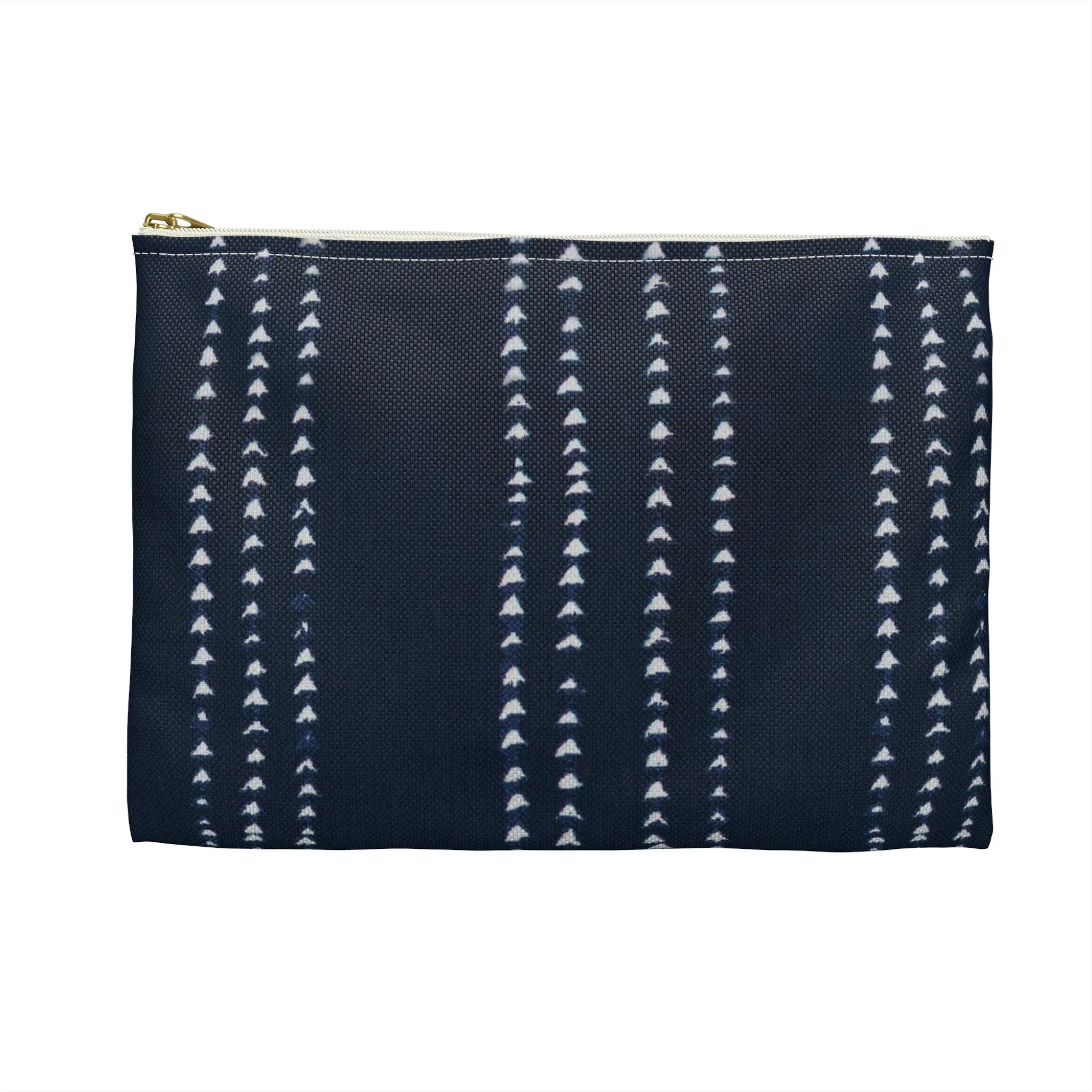 Kyoto Indigo Shibori Flat Pouch - The Global Wanderer