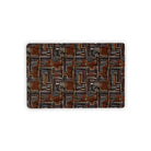 Cocoa Lines Mud Cloth Desk Mat - The Global Wanderer