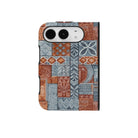Coral Path Tapa Cloth iPhone Duo Case - The Global Wanderer