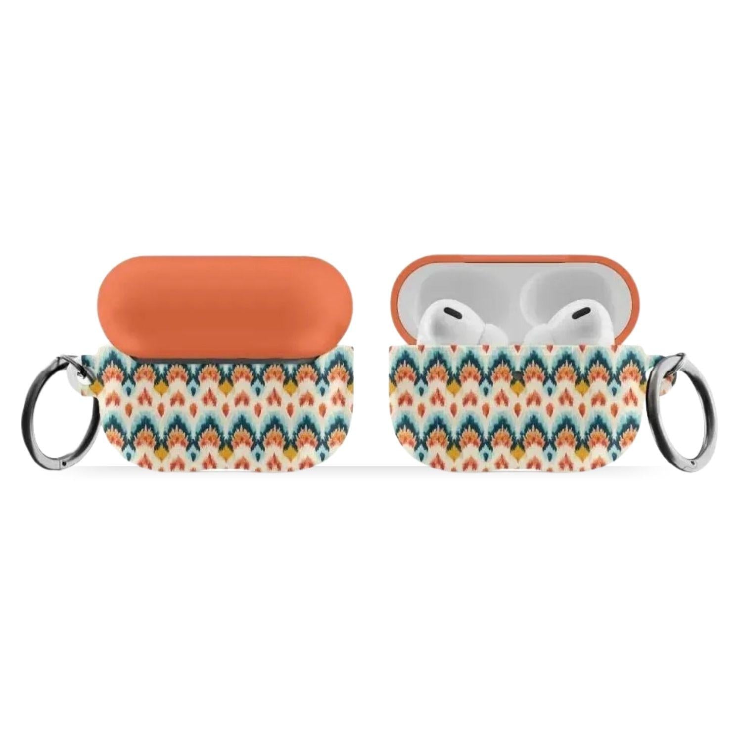 Denpasar Sunrise Ikat AirPods Pro Case - The Global Wanderer
