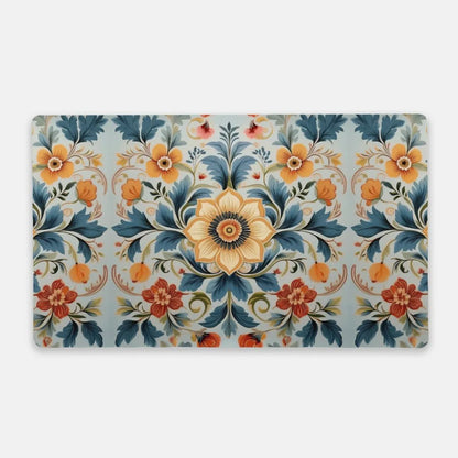 Norwegian Rosemaling Desk Mat