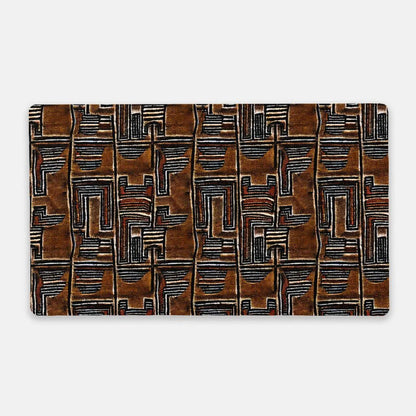 Malian Mud Cloth Print Desk Mat - The Global Wanderer