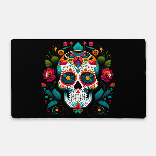 Mexican Sugar Skull Desk Mat - The Global Wanderer