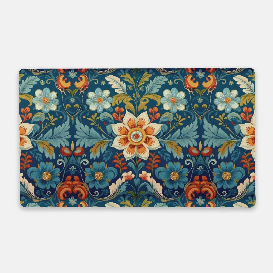 Norwegian Rosemaling Desk Mat