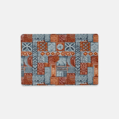 Pacific Islands Tapa Cloth Desk Mat - The Global Wanderer