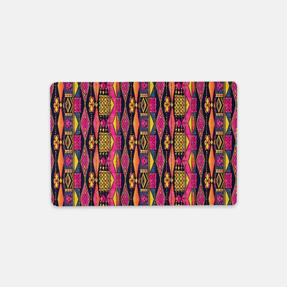 Ghanaian Kente Cloth Print Desk Mat - The Global Wanderer