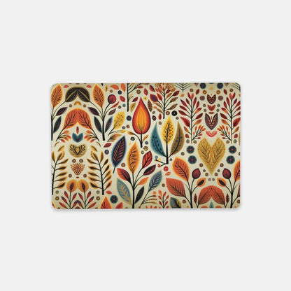 Bavarian Fall Folk Art Desk Mat - The Global Wanderer