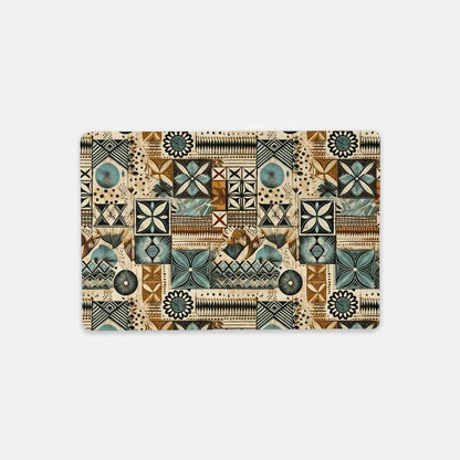 Pacific Islands Tapa Cloth Desk Mat - The Global Wanderer