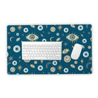 Greek Evil Eye Desk Mat - The Global Wanderer