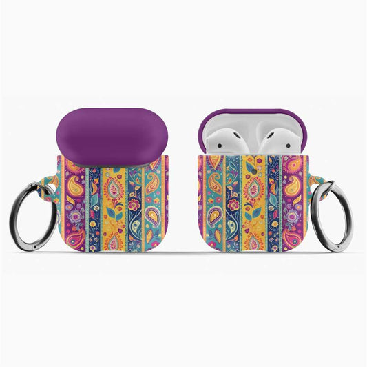 Indian Whimsical Paisley AirPod® Case - The Global Wanderer