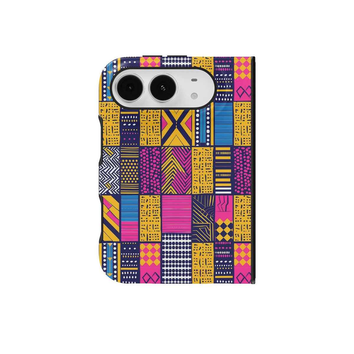 Kumasi Rose Kente Cloth  iPhone Duo Case - The Global Wanderer